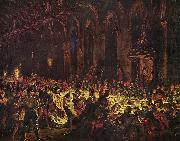 Eugene Delacroix Ermordung des Bischofs von Luttich Spain oil painting artist
